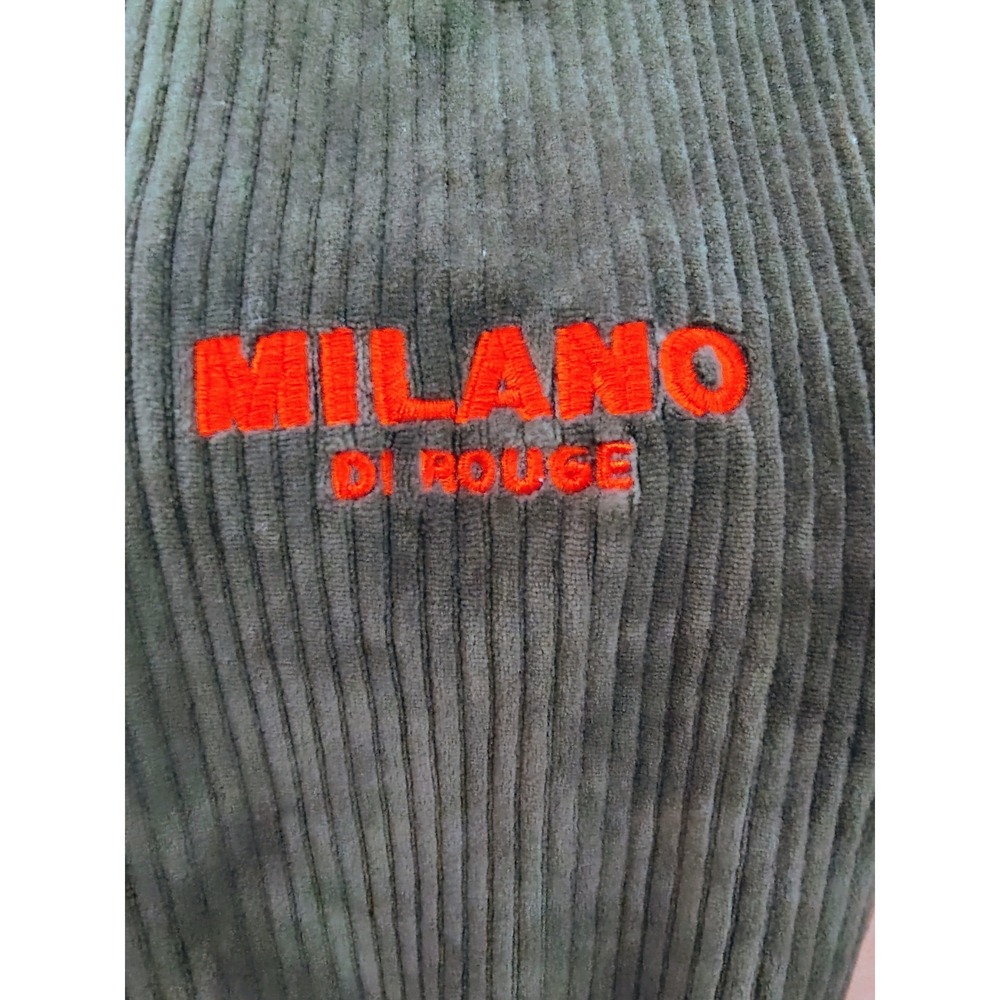 Milano Di Rouge Cordarory 2 piece Long sleeve Mini skirt Crop Top Set Size Large